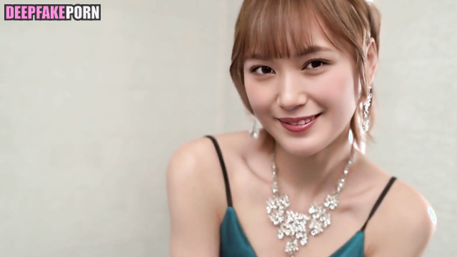 Japanese beauty showed her black stockings in the bathroom ディープフェイク ポルノ