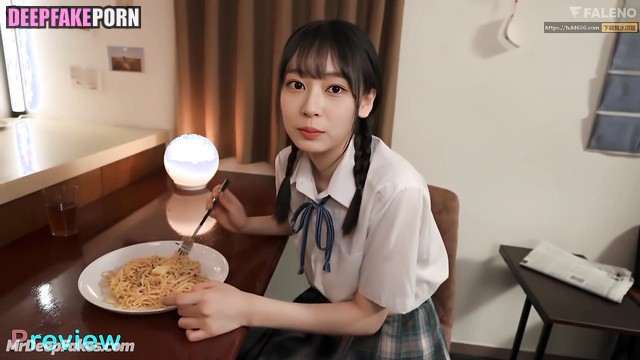 キムミンジュ IZ*ONE Pasta is not so tasty for Minju as cock of boss アイズワン sex 性別