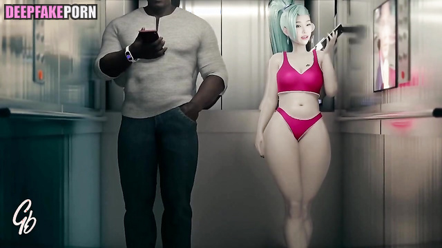 Busty Hyoon in 3D animation gets fucked like a slut fake porn