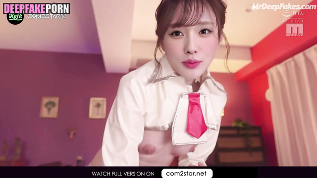 Sexy bunny touching your body - Miyeon (G)I-DLE face swap / 조미연 가짜 포르노
