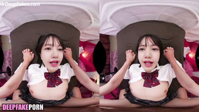 리사 블랙핑크 modest schoolgirl Lisa playing adult games right now - pov A.I.