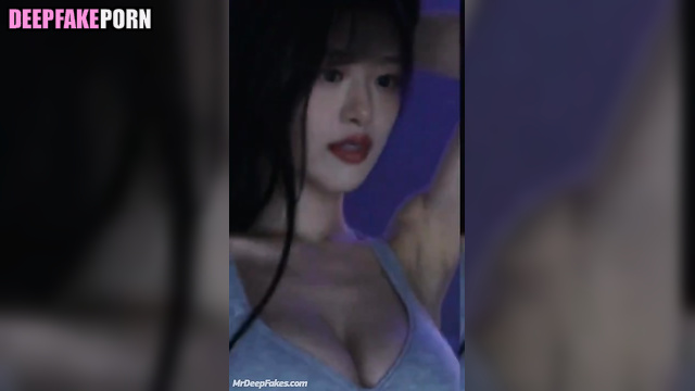 Busty Kpop idol Yujin アイヴ pleases fans with new dance video IVE 本物の偽物 real fake