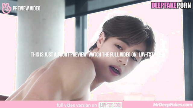 His perfect ass got everything it needed - V in fake gay porn 김태형 방탄소년단