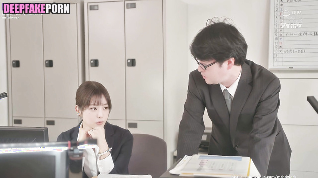 Brunette moaning when you fucking her in doggystyle, fake Wonyoung アイヴ 性別