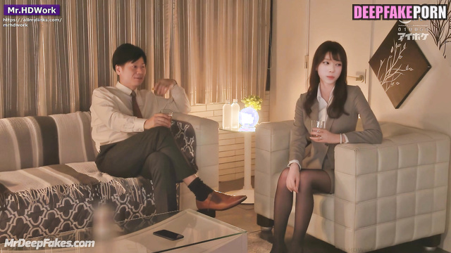 에스파 Winter wanted to get promotion at work 섹스 so she had sex with me 김민정 aespa