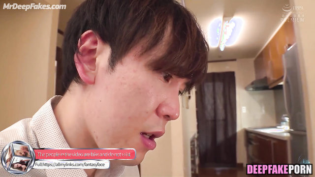 Fake Sakura in housemaid uniform pleasing her producer アイズワン ディープフェイク エロ