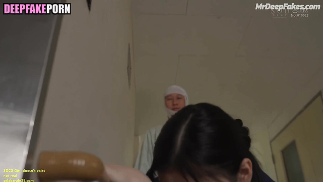 (大友花恋 フェイクポルノ) rude doctor fucked her suddenly - Otomo Karen face swap