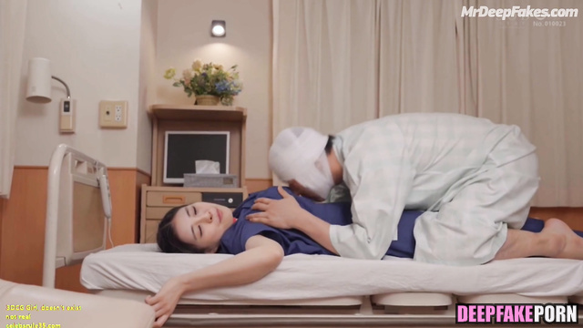 (大友花恋 フェイクポルノ) rude doctor fucked her suddenly - Otomo Karen face swap