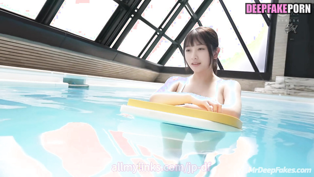 Sportswoman did obscene things in the pool 橋本 環奈 性別 Kanna Hashimoto ai