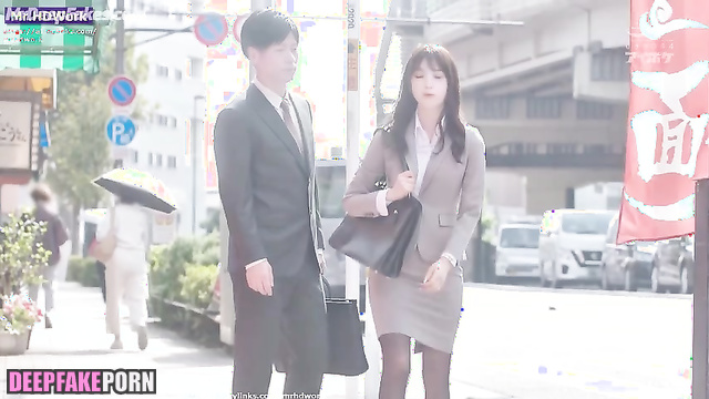 アイズワン ヌード Chaewon had no idea that a colleague makes such a hot cunni, ai