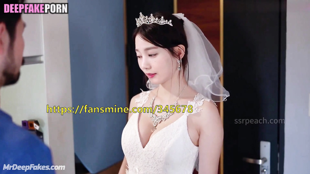 Li Yitong lost her virginity 10 minutes before the wedding, ai 李一桐 智能換臉