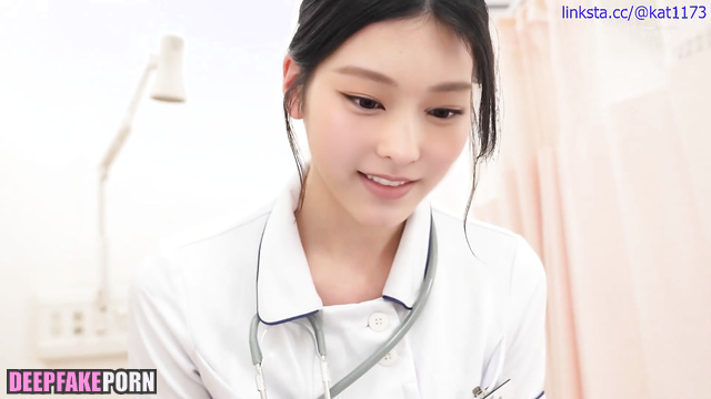 Patients jerking off on her sex with a stranger ニュージーンズ 性別 fake Haerin