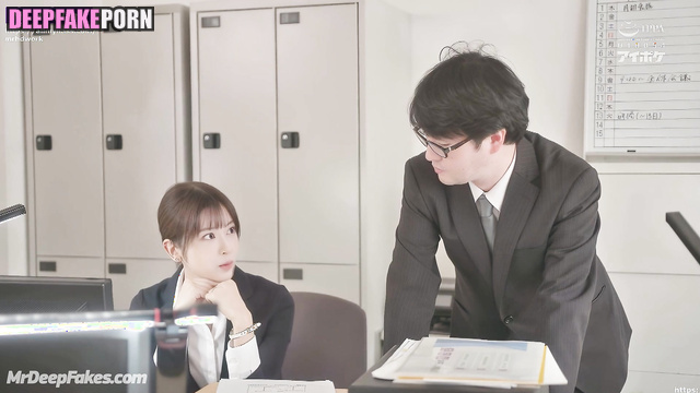 Internship with new boss went well - Minju deepfake porn アイズワン アダルトビデオ