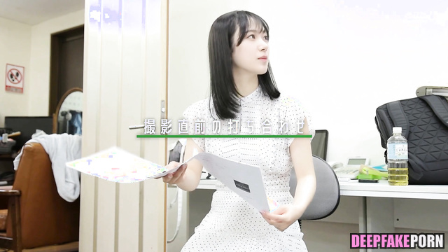 Cool sex on the floor and on the leather sofa with Kazuha ルセラフィム ポルノ A.I.