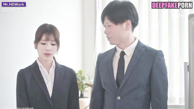 Colleague invited Miyeon to his home to help with a project 조미연 여자 아이들 ai