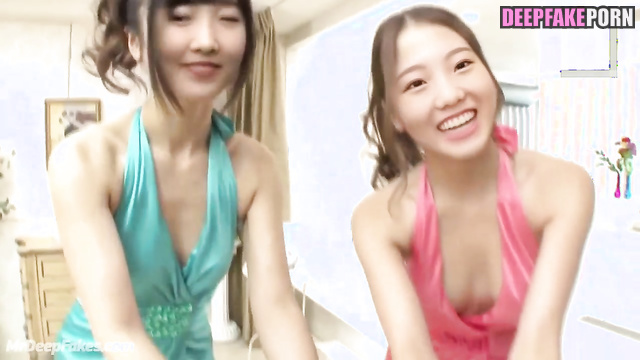 Miyu Honda & Marin Honda fucking one guy / 本田望結 本田真凜 threesome porn