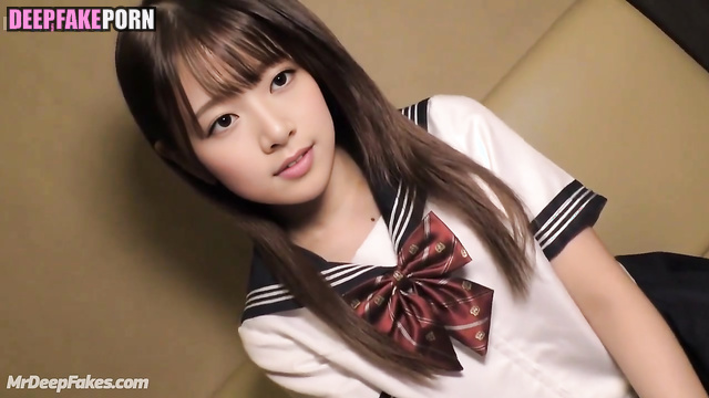 Teen Manami Hashimoto (橋本マナ) decided to give you her virginity, ai