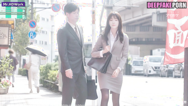 少女時代 有名人のセックス Jessica in fake erotic - she was seduced by office worker