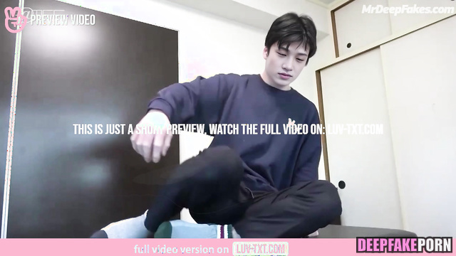 ストレイキッズ ポルノ he convinced you that he sucks sweetly, Bang Chan face swap