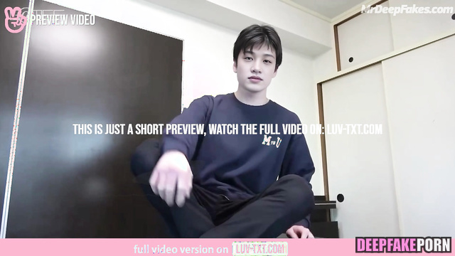 ストレイキッズ ポルノ he convinced you that he sucks sweetly, Bang Chan face swap