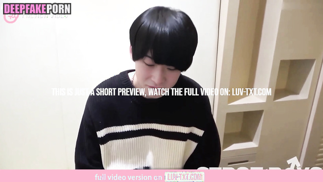 Sexy teen Soobin トゥモロー アダルト wants to lose anal virginity this night, ai