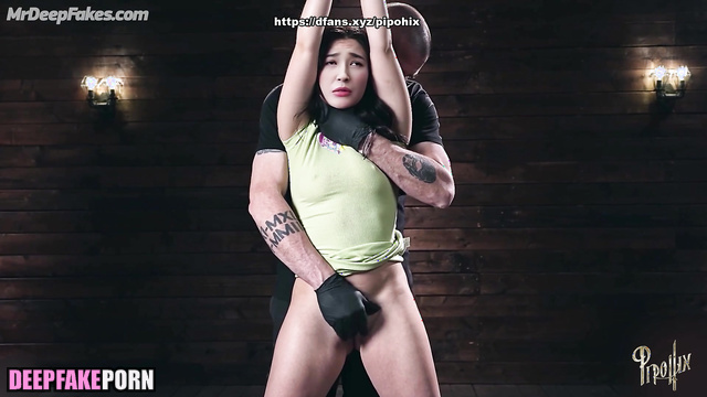 モモランド 偽の有名人のポルノ Nancy loves being tied up with ropes, hot deepfake video