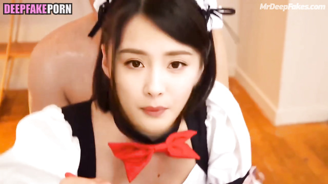 Yang Mi getting fucked in a maid costume - artificial intelligence (杨幂 人工智能)