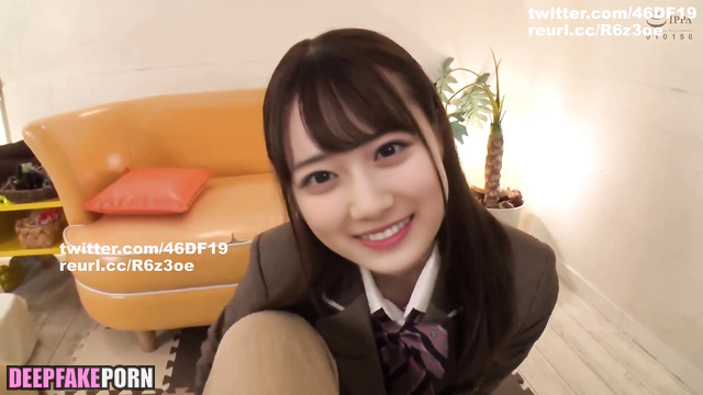 Yamashita Mizuki Nogizaka46 wearing a school uniform - porn (やました みづき 乃木坂46 ポルノ) [PREMIUM]