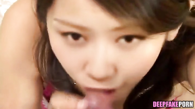 Deepfake Rose from BLACKPINK is sucking balls on camera [POV] 로제 블랙핑크 딥페이크 사까시
