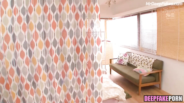 Hot Ayaka Miyoshi is caught on watching porn = AI Sex フェイクポルノ 性別 三吉彩花