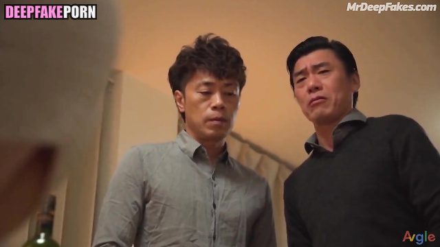 Threesome with sexy Japanese Yui Aragaki [deepfake] フェイクポルノ あらがき ゆい 三人組