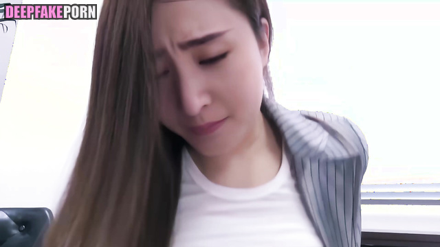 Internship ended with hot sex games / Zhang Tian'ai real fake 张天爱 名人性爱 [PREMIUM]