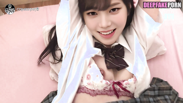 This teen only fucks with a condom (Karina smart face change) 카리나 에스파 [PREMIUM]