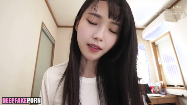 Boyfriend cumed her flat belly, Karina internet celebrity 카리나 에스파 / [PREMIUM]