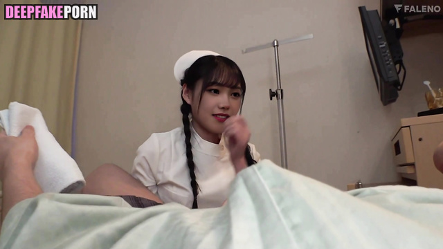 Fake Karina (카리나 에스파) having fun in the hospital in sexy uniform [PREMIUM]