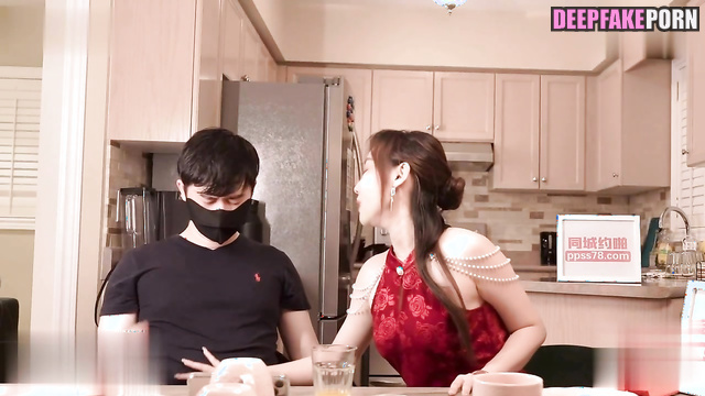 Guy ordered her body for two hours / Tong Liya (佟丽娅 假名人色情片) sex scenes [PREMIUM]