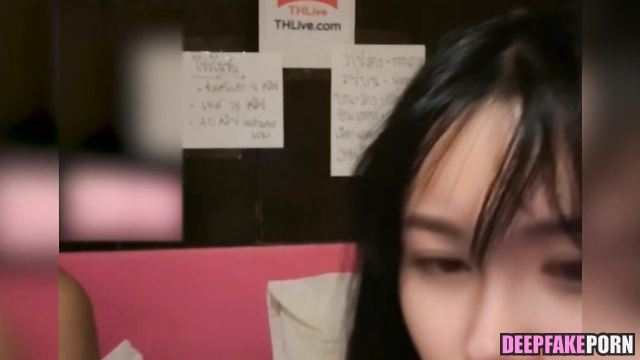 Fake NMIXX  Sullyoon let me suck her nipples 설윤 엔믹스