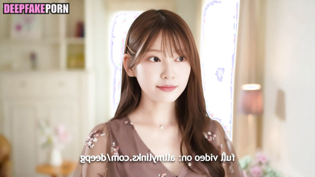 Fake Kim Minju 김민주 Skinny girl gets fucked in missionary position