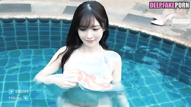 Sexy NMIXX Sullyoon (설윤) life nude AI show