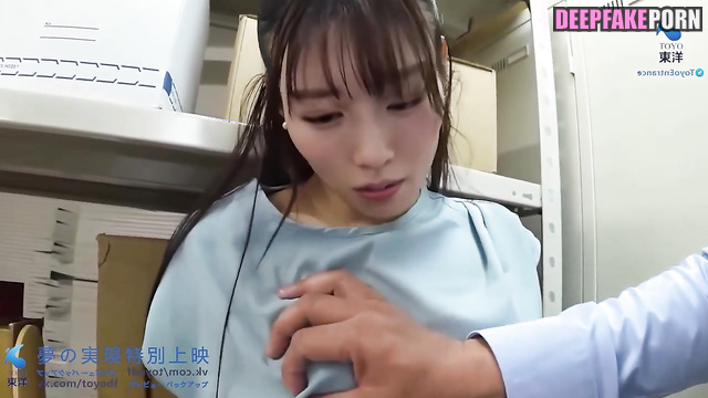 Fake 正源司陽子が Shogenji Yoko Cumshot on clothes