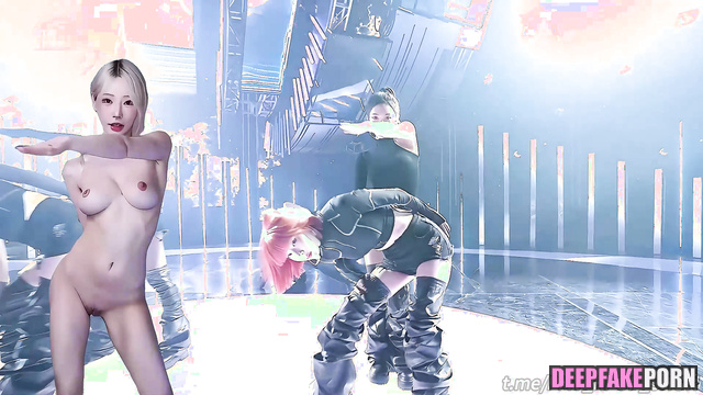 Sexy Whiplash Aespa 柳智敏 金冬天-AI去衣 KPOP-PMV