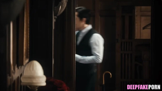 Brunette did it with with a crime boss, Tiffany Tang 唐嫣 性爱场面 real fake [PREMIUM]