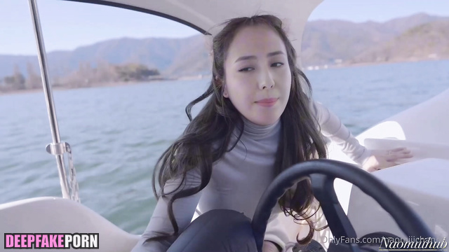 Fake Tong Liya (佟丽娅 充满激情的性爱) was fucked in a car and on a yacht [PREMIUM]