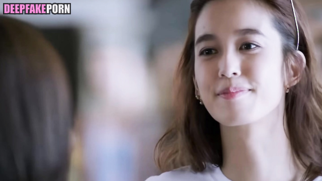 She was able to cum twice from his tongue, Gulinazha (古力娜扎 假色情片) A.I. [PREMIUM]