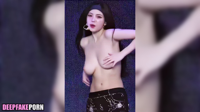 Aespa Karina (카리나 에스파) topless pmv dance, fakeapp