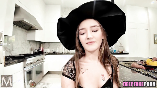 Beauty loves to feel sperm on her lips, Nancy (モモランド ディープフェイク) A.I. [PREMIUM]