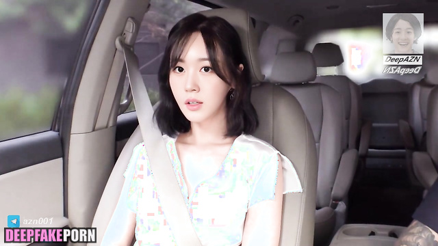 Deepfake NMIXX Haewon (해원) sucks dick