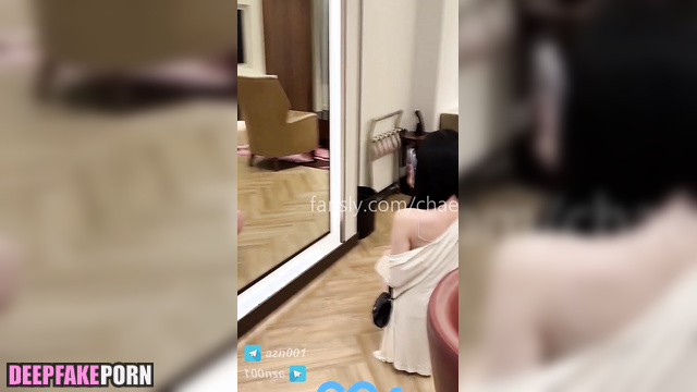 Deepfake Narin (나린) suck a sweet dick