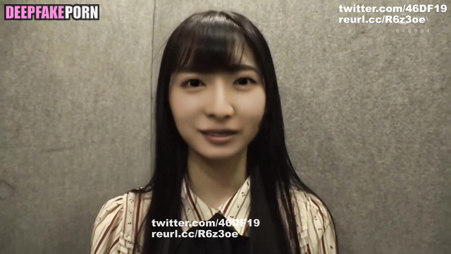 DeepFake J-Pop sex tape / shy maid Kanemura Miku is fingered フェイクポルノ 日向坂46 金村美玖 [PREMIUM]