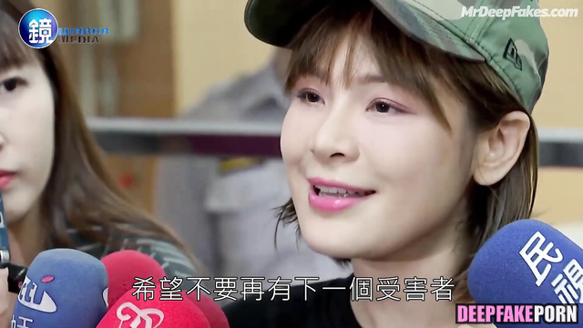 陳沂 Naughty Chen Yi was a bad girl and got SPANKED [deepfake/智能換臉]